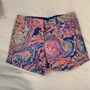 Lilly Pulitzer- Callahan Multicolor Paisley Shorts